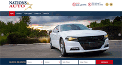 Desktop Screenshot of nationsautoinc.com